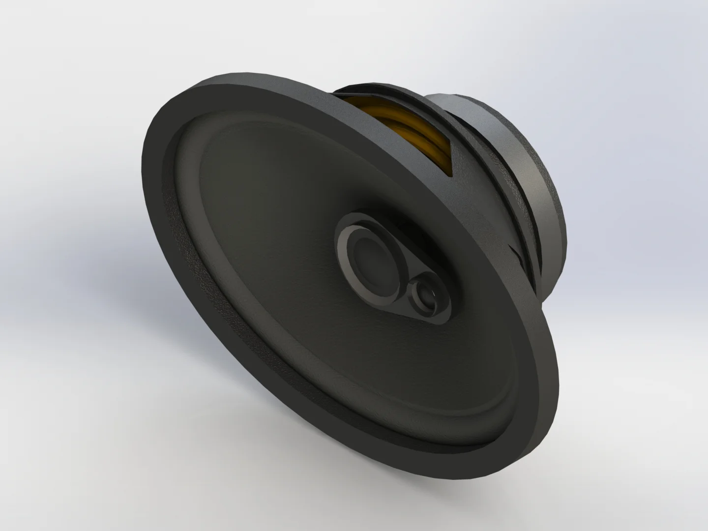 Bocina 6x9 modelada en 3D